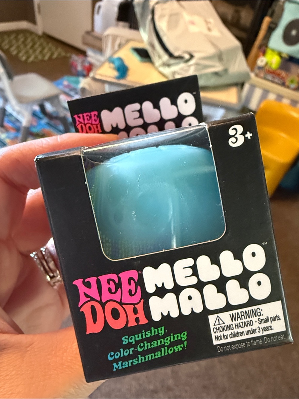Schylling- Needoh- BLUE Mello Mallo- AUTHENTIC